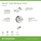 Symmons Birch HydroMersion Single Handle Tub and Shower Faucet Trim Kit - 1.5 GPM (Valve Not Included) 599215TRM - alternate 2