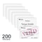 C-Line Products 3" x 2" Time's Up! Self-Expiring Visitor Badges for Direct Thermal Printers, 200/BX 97007 - alternate 1