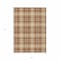 Homeroots 3' X 5' Brown Black And Beige Plaid Washable Indoor Outdoor Area Rug 597129 - alternate 3