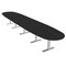 Skutchi Designs 18ft Conference Table With Power Unit | 18 Person Modular Boval Meeting Table | Harmony Series HAR-BOVL-48X216-T-U999ST19-NA - alternate 1