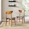 Crosley Landon 2-Piece Wood Dining Chairs W/Upholstered Seat CF6021-AC - alternate 7
