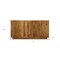 Homeroots 72in Natural Distressed Solid Wood Carved Geometric Sideboard with Four Doors 488643 - alternate 3