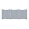 Homeroots 71" Gray Iron Folding Six Panel Screen Room Divider 370386 - alternate 4