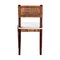 Bali & Pari Dameka Bohemian Light Honey Rattan and Dark Brown Wood Dining Chair 251-13961-ZORO - alternate 5