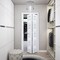 Sartodoors Sliding Closet Bi-fold Doors White Solid Core Modern Interior VEREGIO7455BF-WS-36 x 84 (2* 18x84) - alternate 4