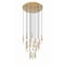 Z-Lite Stari 27-Light Chandelier, 36 in W, Modern Gold 1956P-27R-MGLD - alternate 6
