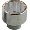 Vulcan Drive Socket, 19 mm Socket, 3/4 in Drive, 12-Point, Chrome Vanadium Steel, Chrome MT-SM6019 - alternate 1