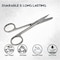 A2Z Scilab Lab Scissors 4.5 inches Sharp/Blunt Straight Blades, Stainless Steel A2Z-ZR-099S - alternate 7