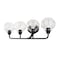 Jonathan Y Sandrine 36" 4-Light Iron/Seeded Glass Cottage Rustic LED Vanity Light, Oil Rubbed Bronze JYL7529A - alternate 10