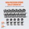Vevor CAT40 Collet Holder ER 16/32 Collet Chuck Set 35 PCs SLN FMB ER16/32 APU, 35PK CAT4035 - alternate 5