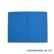 Flipside Blue  Premium Corrugated Plastic Study Carrel Pack of 12 19372-12 - alternate 4