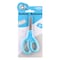 Enday Soft Grip School Scissors, 5", Round Tip, Blue, 6PK 1168-6 - alternate 2