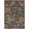Homeroots 5' X 8' Gray Green And Terra Cotta Floral Washable Indoor Outdoor Area Rug 604157 - alternate 5