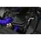 Hps Performance High Temp Reinforced Silicone Radiator Coolant Hose Kit, Blue,  57-1632-BLUE - alternate 3