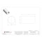 Zoro Select Sleeve Bearing, PTFE-Lined Steel, 25 mm Bore Dia, 28 mm OD, 50 mm L, 530 Degrees F Max Temp ZUSAB-PB-127 - alternate 2
