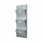 Homeroots Galvanized Metal Hanging Wall Storage 399687 - alternate 1