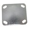 Vestil Polyurethane Rigid Caster 5 In. Diameter x 2 In. Width 990 Lb. Capacity Orange/Gray CST-VE-5X2PUA-R - alternate 9