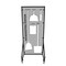5S Supplies Housekeeping Shadow Board Broom Station V12, Gray / White, Kit + Stand HSB-V12-GRAY/WHITE-KIT-STAND - alternate 1