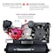 Tomahawk Power 30 Gallon Air Compressor 13HP Honda GX390 Engine Horizontal Tank 24.4 CFM @ 90 PSI Gas-Powered TAC30H-390 - alternate 3