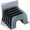 Universal Incline Sorter, Black, Letter, 9in. H UNV08105 - alternate 2