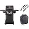 Coleman Revolution Grilling Kit with 2-Burner Propane Gas BBQ Grill, Heavy-Duty Cover, and 3-Piece Tool Set RV-201BBQ-3-KIT - alternate 1