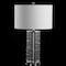 Jonathan Y Cole 27.5" Modern Fused Glass Cylinder LED Table Lamp, Clear, 2PK JYL4016B-SET2 - alternate 7