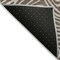 Homeroots 5' X 8' Brown And Beige Abstract Washable Indoor Outdoor Area Rug 599701 - alternate 4