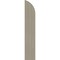 Ekena Millwork Rustic 3 Board Joined Board-n-Batten Faux Wood Shutters w/Quarter Round Arch Top, 16 1/8W x 42H, PR FBJ06Q16X042RUF - alternate 5
