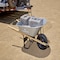 Corona Tools 6 Cu. Ft. Steel Wheelbarrow, Wood Handles, Pneumatic Tire WB13060 - alternate 3