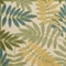 Homeroots 5' X 8' Green Yellow And Blue Palm Leaf Indoor Outdoor Area Rug 548050 - alternate 6