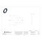 Zoro Select Flat Washer, Fits Bolt Size 3/4", Steel, Grade 2, Zinc Plated Finish, 20 PK U38400.075.0001 - alternate 3