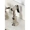 Kingston Brass Double-Handle Widespread Kitchen Faucet with Brass Sprayer, Polished Nickel KB1796BEXBS - alternate 3