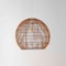 Jonathan Y Raya 19" 1-Light Farmhouse Coastal Rattan 180" Cord Plug-In or Hardwired LED Pendant, Brown JYL1404A - alternate 12