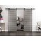 Sartodoors Sturdy Double Barn Door with Hardware, Planum 0310 Ginger Ash and Aluminum Strips, 13FT Rail Hanger PLANUM0310DB-GA-36 - alternate 1