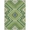 Homeroots 8' X 10' Green Ivory And Beige Tribal Washable Indoor Outdoor Area Rug 598121 - alternate 6