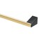 Gatco A-Line 18" Towel Bar, Brass/Matte Black 5671 - alternate 1