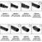 Neiko Lug-Nut Key Set, SAE and Metric 02457A - alternate 4