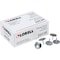 Lorell Thumb Tack, Silver, Round, PK100 LLR10110 - alternate 1