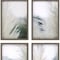 Homeroots Set Of Four Subtle Grasses Brown Framed Print Wall Art, 4PK 526118 - alternate 3
