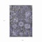 Homeroots 9' X 12' Purple And Black Damask Washable Indoor Outdoor Area Rug 609104 - alternate 7
