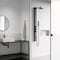Vigo 58 in. H x 4 in. W 4-Jet Shower Panel System with Round Head and Hand Shower Wand, Matte Black VG08018MB - alternate 4