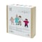 Plantoys Wooden Doll Family, Light Skin Tone & Brown Hair 7142 - alternate 4