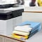 Acrimet Vertical Triple File Folder Holder Organizer, File Sorter (Plastic) (Clear Blue Color) 864.2 - alternate 5
