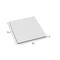 Homeroots 3in White Gel Memory Foam Twin Mattress Topper 711913 - alternate 4
