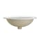 Anzzi Luna Series 19 in. Ceramic Drop-in Oval Bathroom Sink Basin in White LS-AZ923 - alternate 4