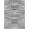 Homeroots 3' X 5' Silver Gray And Charcoal Striped Washable Indoor Outdoor Area Rug 577998 - alternate 5