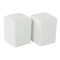 Our Table Simply White Porcelain 2.25 Inch Square Salt and Pepper Shakers 133068.02 - alternate 1