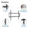 Brookstone Low Profile Fixed TV Wall Mount for 37 in-86 in TVs, Max 99 lbs, VESA 100x100 to 600x400mm BKS-720-315 - alternate 3