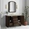 James Martin Vanities Gracyn 48" Single Vanity, Sable, w/ 3 CM Tajnar Eclos Widespread Top D125-V48-SBL-WTJR - alternate 4