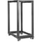 Rocstor SOLIDRACK 25U OPEN FRAME RACK 4-POST ADJUSTABLE DEPTH RACK -BLACK Y10E009-B1 - alternate 8